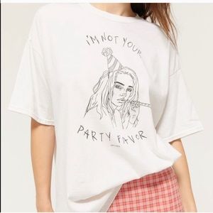 Billie eilish graphic tee /urban outfitters size m